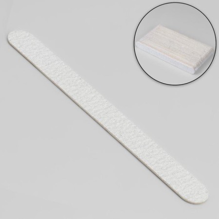 Pillet-melod “Classic”, on a wooden basis, abrasiveness 120, 18 cm, packing 50 pcs, color gray-1