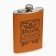 Flaging for alcohol 270 ml, “the best of the best”, stainless steel, gift, 9 oz