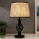 Table lamp 16229/1BK E27 40W Black 25x25x42 cm