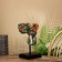 Souvenir "Elephant Head" on a stand, Albezia 30 cm