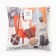 Decorative Ethel Pillow "Knight" 40x40 cm, velor, 100% p/e