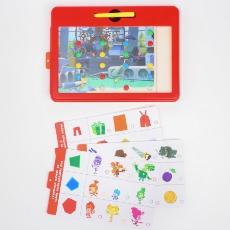 Learning magnetic tablet, with cards, 20 cards, fixtures-1