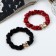 Hair elastic band "Mahrushka elite bow" strips volume, 5 cm, mix