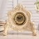 Camine rooms, 21 x 19x 6.5 cm, white with gilding