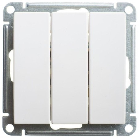 Switch Sche vs0510-351-1-86 W59, joint venture, 10A, 3 keys, white color