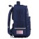 School backpack 40 x 30 x 19 cm, ergonomic back, Bruno VisConti 12-002 Bunny Life, blue