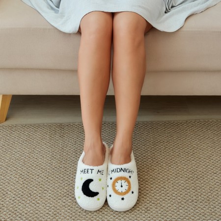 Women's slippers, size 36-37, milk-7