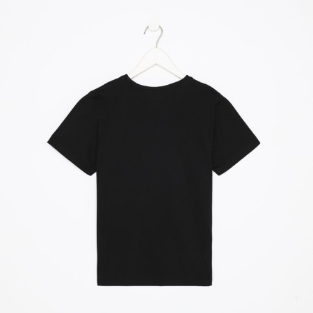 T-shirt for a boy, black color, height 140-146 cm-5
