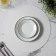 Serving napkin on the TEM table, D = 38 cm, white color