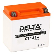 DELTA 14 ACh CT 1214 (YTX14-BS) battery, low