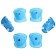 Set: Roller skates sliding Hot Wheels, light wheels, protection, p. S (30-33)