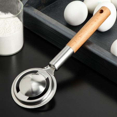 A separator for eggs of the Valdai Dolyan, stainless steel, chrome color-4