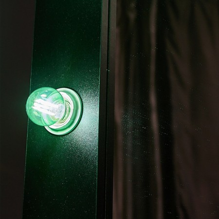 LED LED Uniel, E27, 5 W, Green glow-1