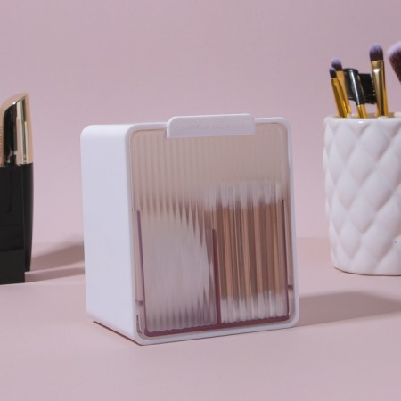 Organizer for storage, suspended, 2 sections, 9.2 × 7 × 10.7 cm, color mix-6