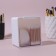 Organizer for storage, suspended, 2 sections, 9.2 × 7 × 10.7 cm, color mix