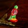 Souvenir "Green Parrot" aluminum 6.5x2.5x4.5 cm