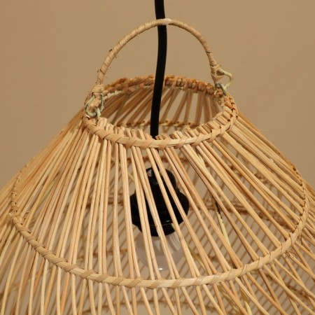 Ceiling Lamp from Rotan "El" 1x120W, E27, 50x50x50 cm-3