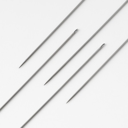 Needles for beads No. 0, 10 pcs, S-0-1
