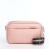 Bag Cross-Bodi with a zipper, pink color