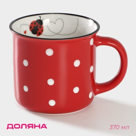 Porcelain shade of God's Layer, 370 ml, Red color