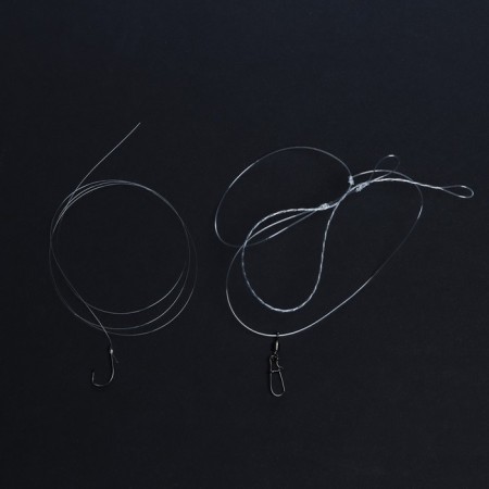 Feeder equipment X-Feeder asymmetric loop, 0.40 mm, carbine No. 6, hook No. 8, 120 g-1