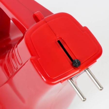 Flight battery flashlight, 2 W+3 W, 800 mAh, 11 x 18 cm, red-3
