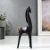 Polystone souvenir "Black Horse with the Golden Guine" 18.5x6.8x3.3 cm