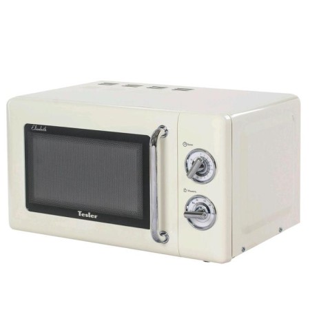 Tesler MM-2045 Beige microwave oven, 700 watts, 20 l, 6 modes, timer, beige