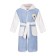 Baby robe 2-3 years Barney, blue color