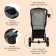 Stroller walking children's maxima (indigo), removable bumper, olive color