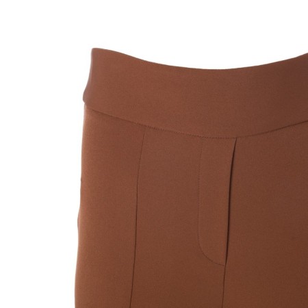 Women's pants, chocolate color, size 48-10