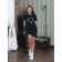 Women's tunic, size 44, black color