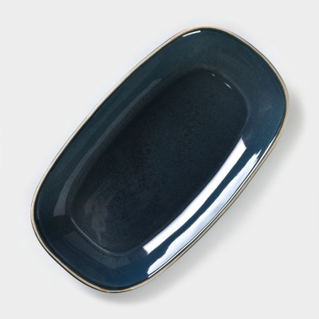 Porcelain dish Blu Reattivo, 29.5 × 17 cm-1
