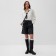 Women leather shorts MIST BAS, p. 48, black