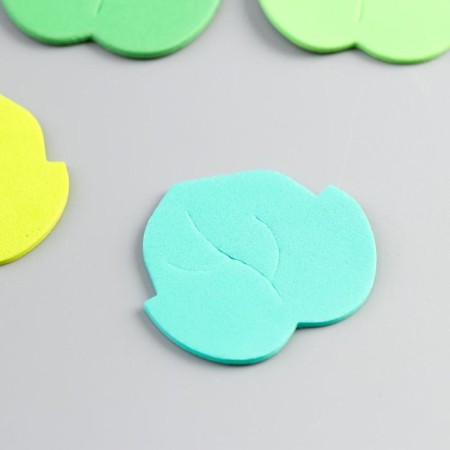 Decor for creativity EVA "Osin leaves" set of 10 pcs MIX 3.7x4.2 cm-1