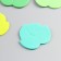 Decor for creativity EVA "Osin leaves" set of 10 pcs MIX 3.7x4.2 cm