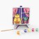 Picture on numbers for children on the stand "Cat in the window", 15 x 15 cm