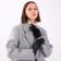 Gloves are female, dimensionless, without insulation, black color