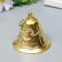 Bell Metal "Pegas and Buddha" gold 5.5x6x6 cm