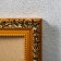 Photo frame plastic 30x45 cm, gold (plastic screen)
