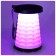 Stool with a warehouse, hike, LED, height up to 46 cm, black color