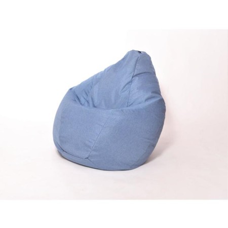 Mear-bag “Pear” is small, diameter 70 cm, height 90 cm, color by denim