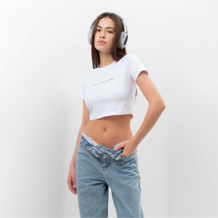T -shirt Women's shortened MIST FREE, p. M (44-46)-5