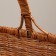 Wicker basket, 46x37x28 cm, rattan