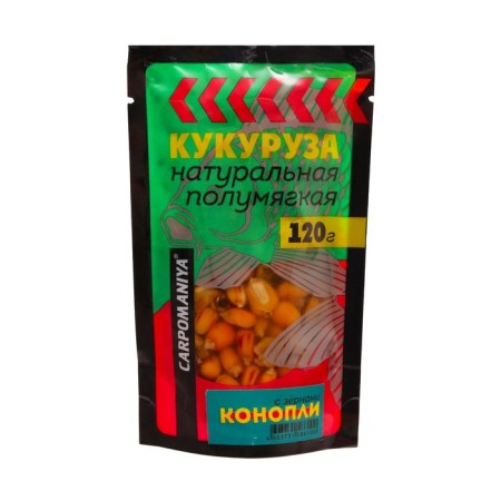 Natural corn with the aroma of hemp, 120 g-1