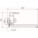 Bath mixer "RMS" SL123-006E, pour 350 mm, shower set, zinc, chromium