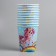 A single -single paper "Pony" Rainbow and Stars, 250 ml