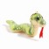 Soft toy "Snake", with a golden animal, on a suspension, 7 cm, color mix