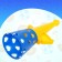 The game “Throw it. Duel ", 2 cones, 2 balls