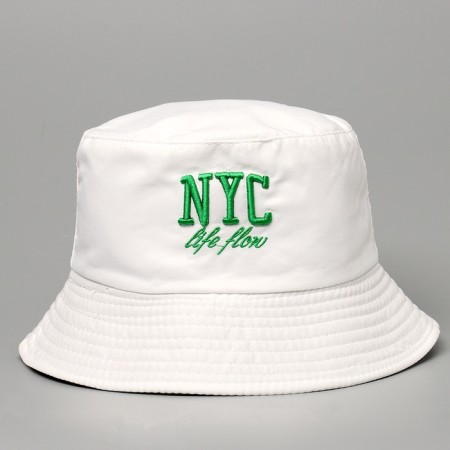 Панама детская для девочки NYC, цвет белый, р-р 54-3